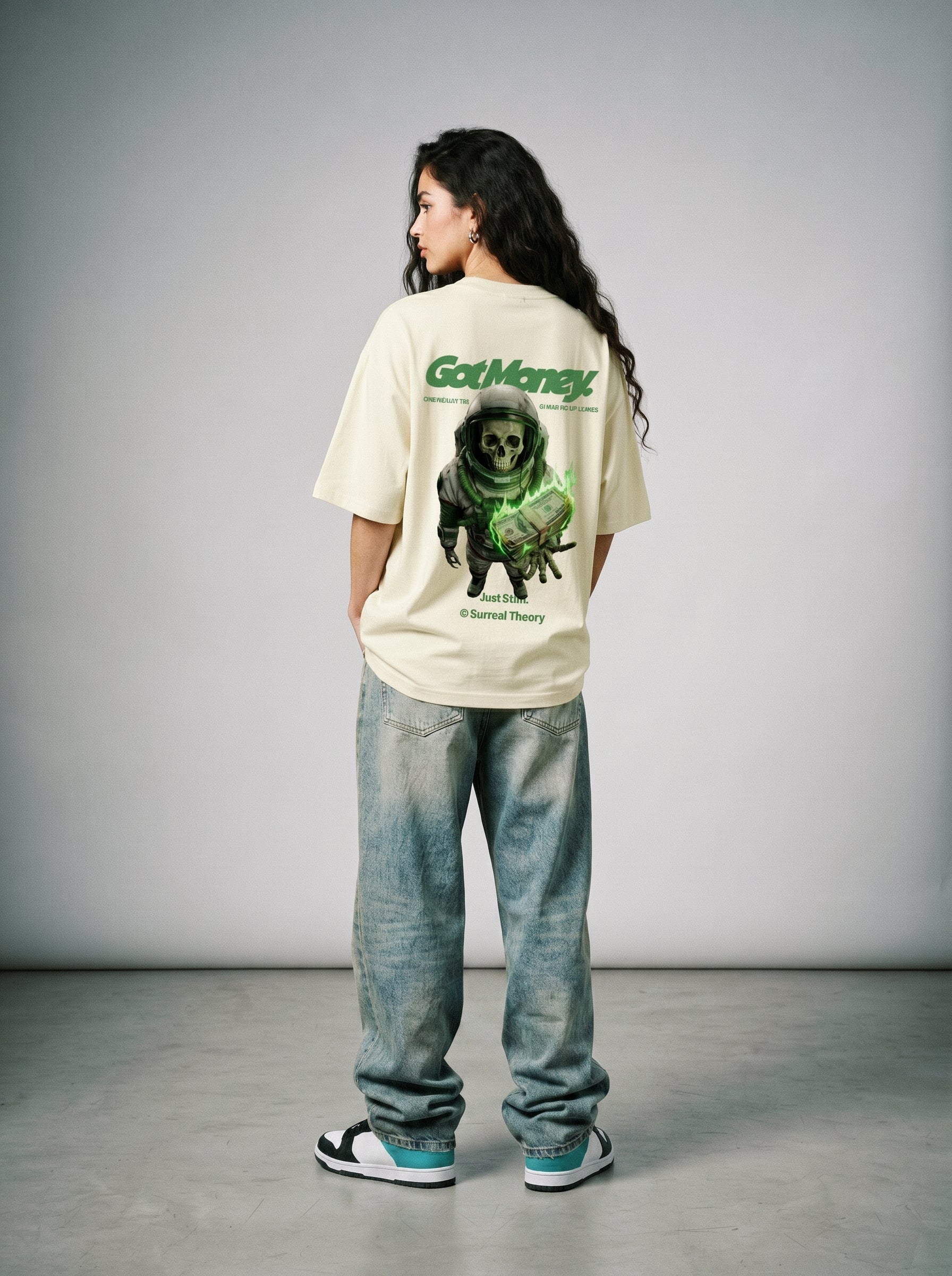 Got Money || Unisex Terry Oversized Tee