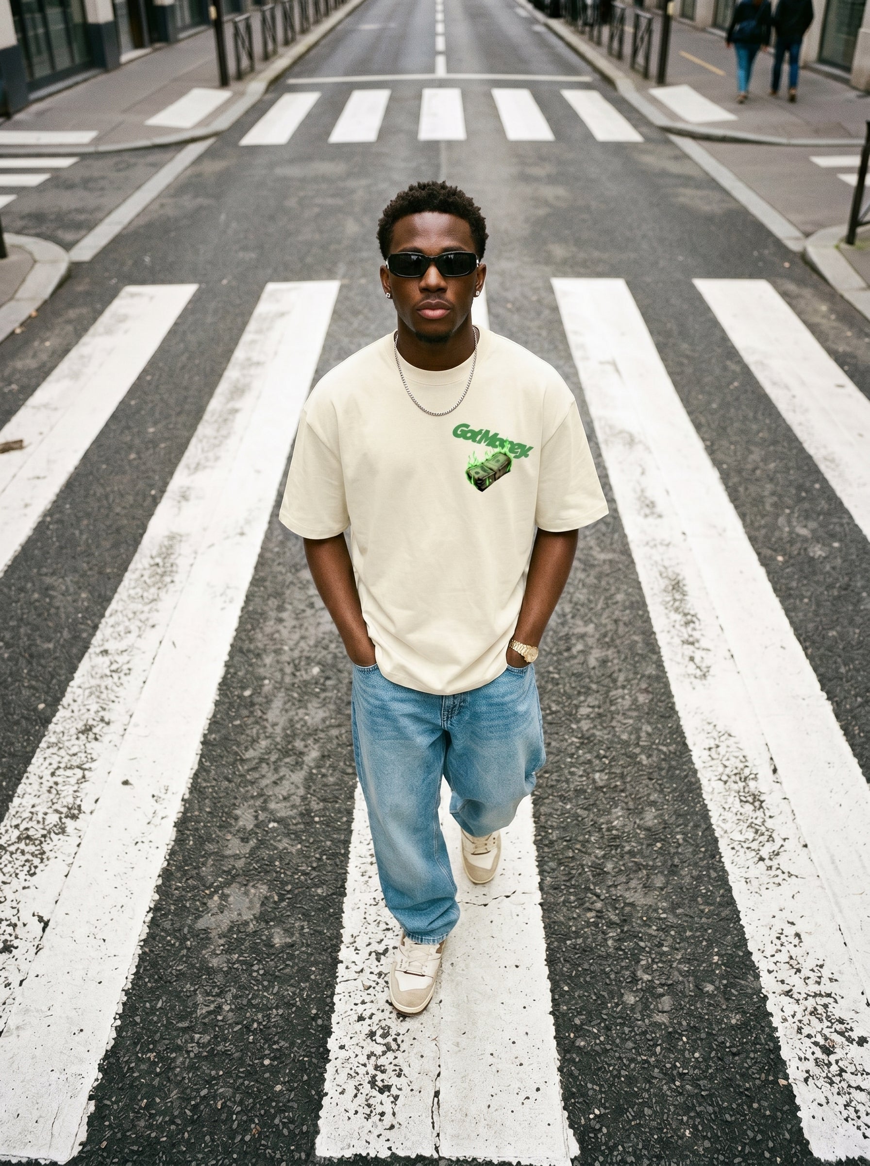 Got Money || Unisex Terry Oversized Tee