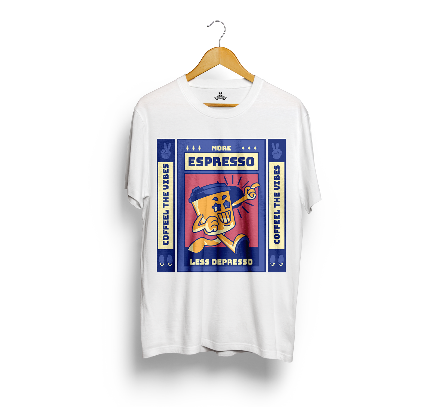 Espresso - Retro mascot || Oversized Tee