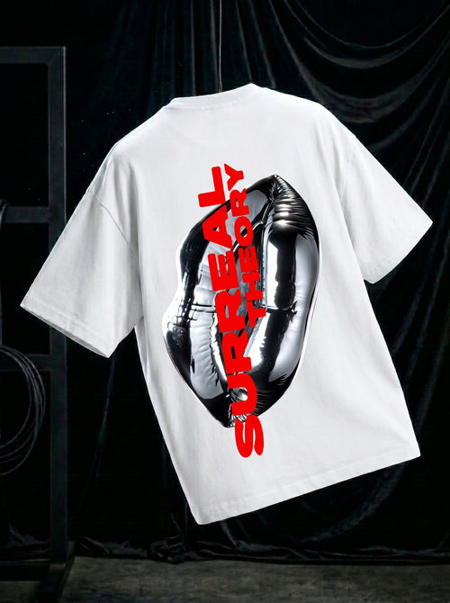 Surreal Lips || Unisex Terry Oversized Tee