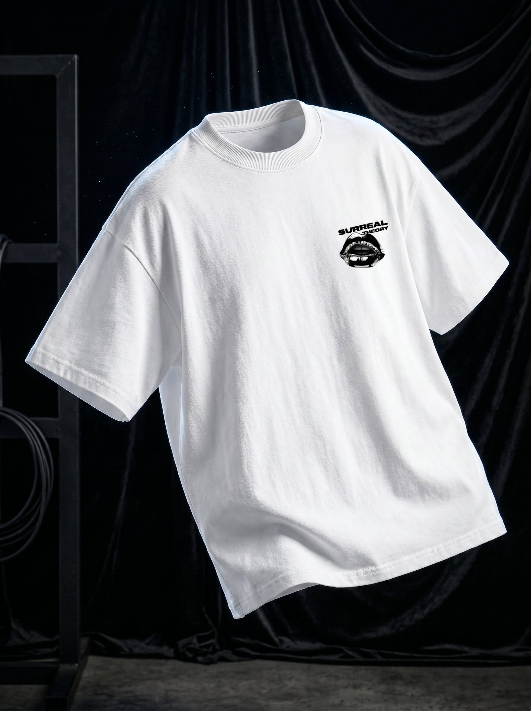 Surreal Lips || Unisex Terry Oversized Tee